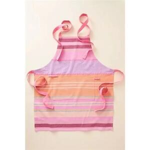 Anthropologie Rayas Apron Warm Stripe NWT